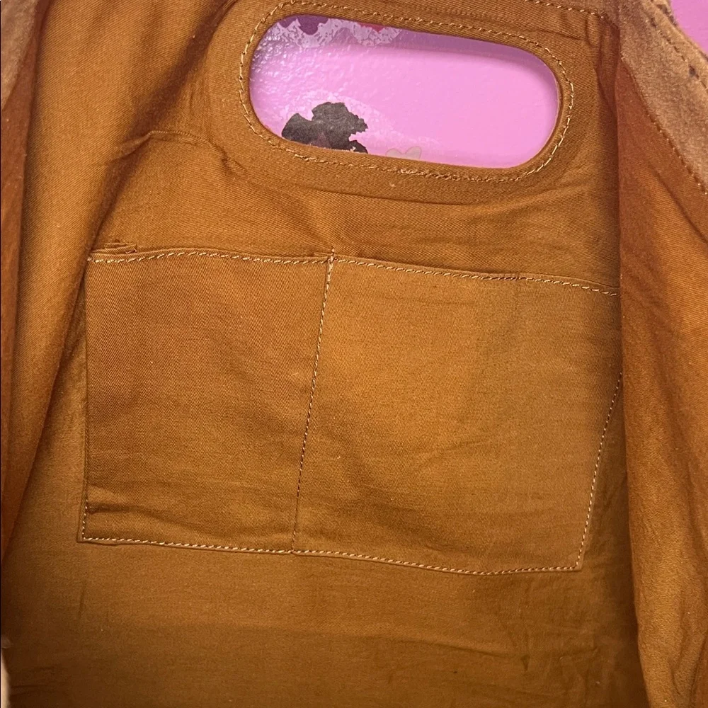 Free People Suede Caravan Tote brown - Picture 8 of 15